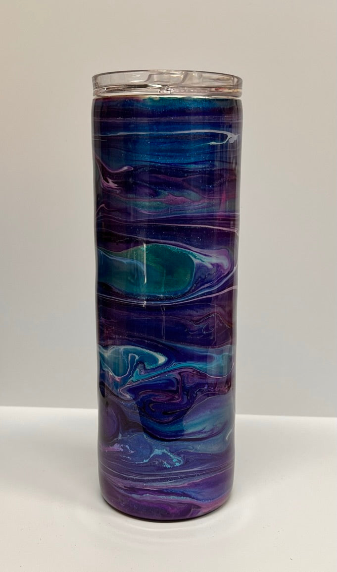 Blue & Purple Tumbler, 20 oz
