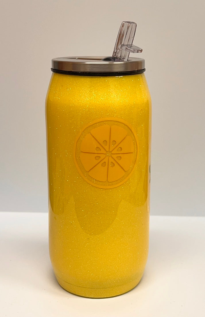 Lemonade Soda Can Tumbler, 12 oz
