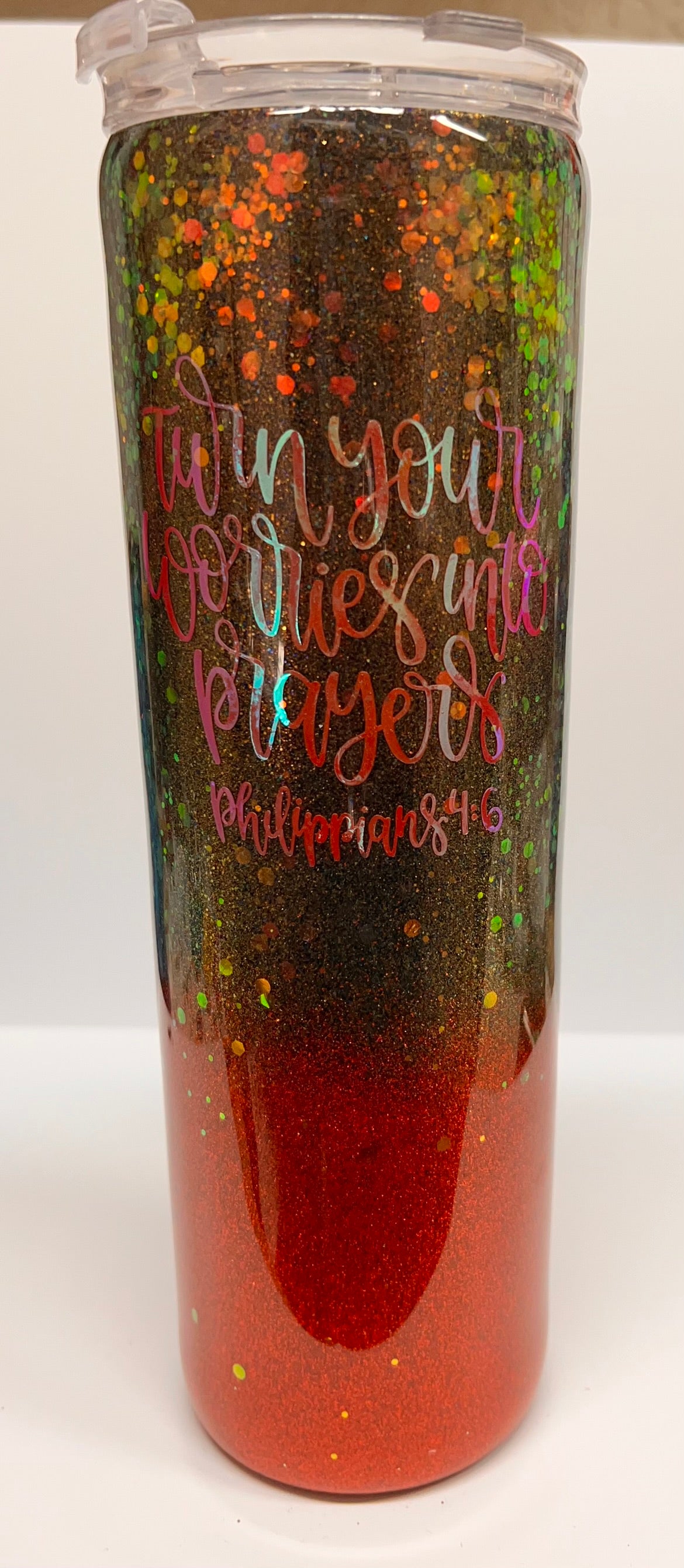 Philippians 4:6 Tumbler, 30 oz