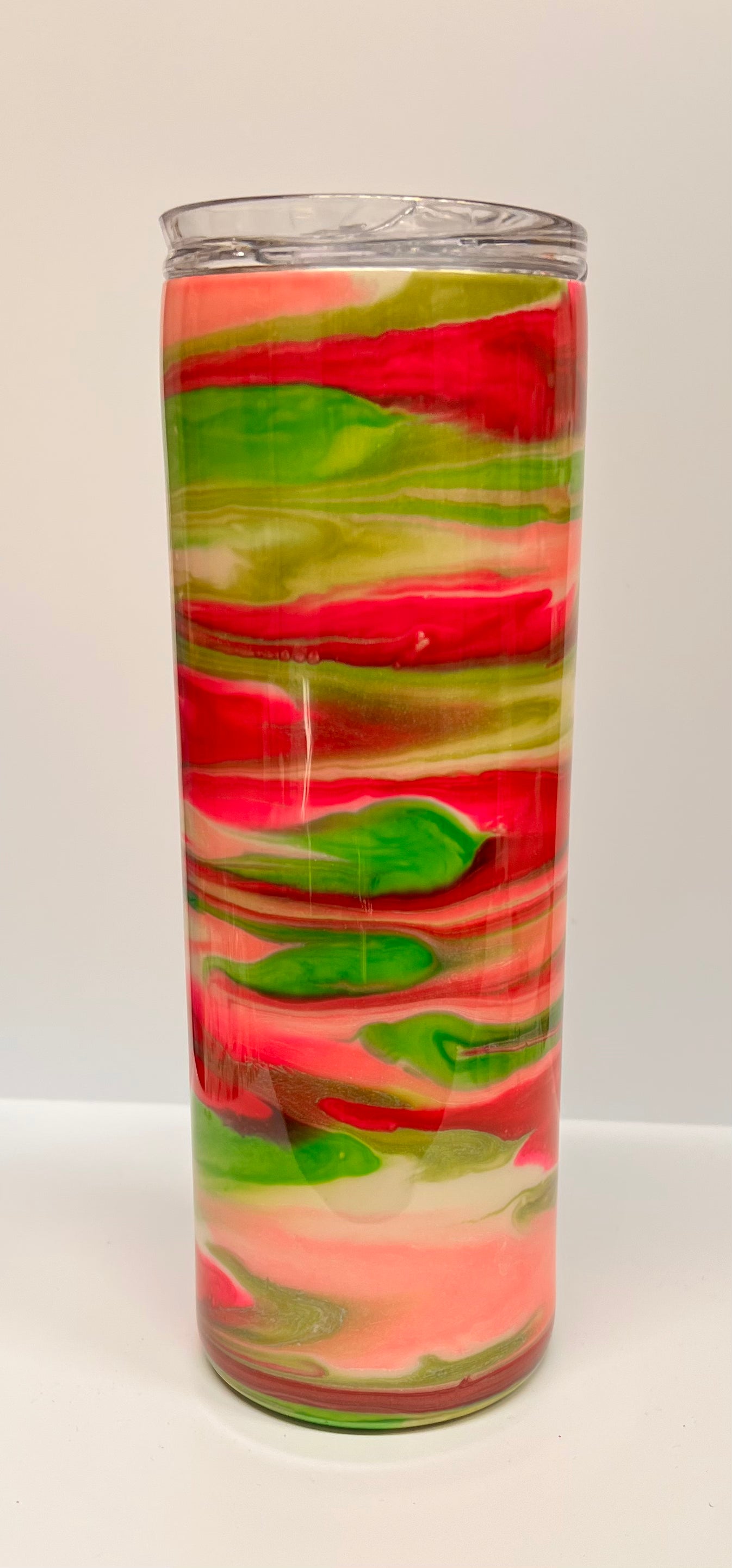 Pink & Green Tumbler, 20 oz
