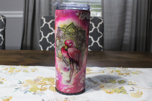 Pink Flamingo Cup, 20 oz